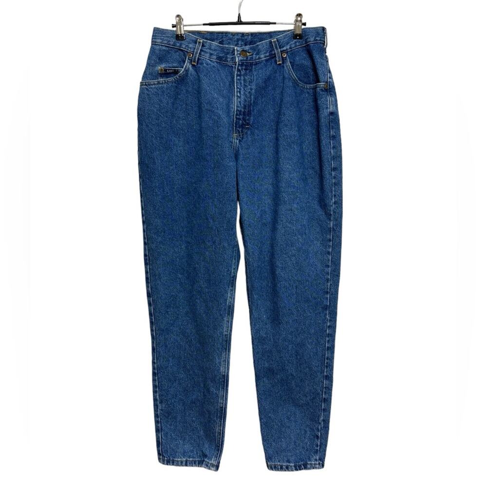 Vintage Lee High Rise Full Length Mom Jeans - 31 Waist